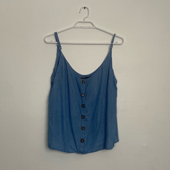 Streetwear Society Tops - Streetwear Society - Denim Tank Top - Large